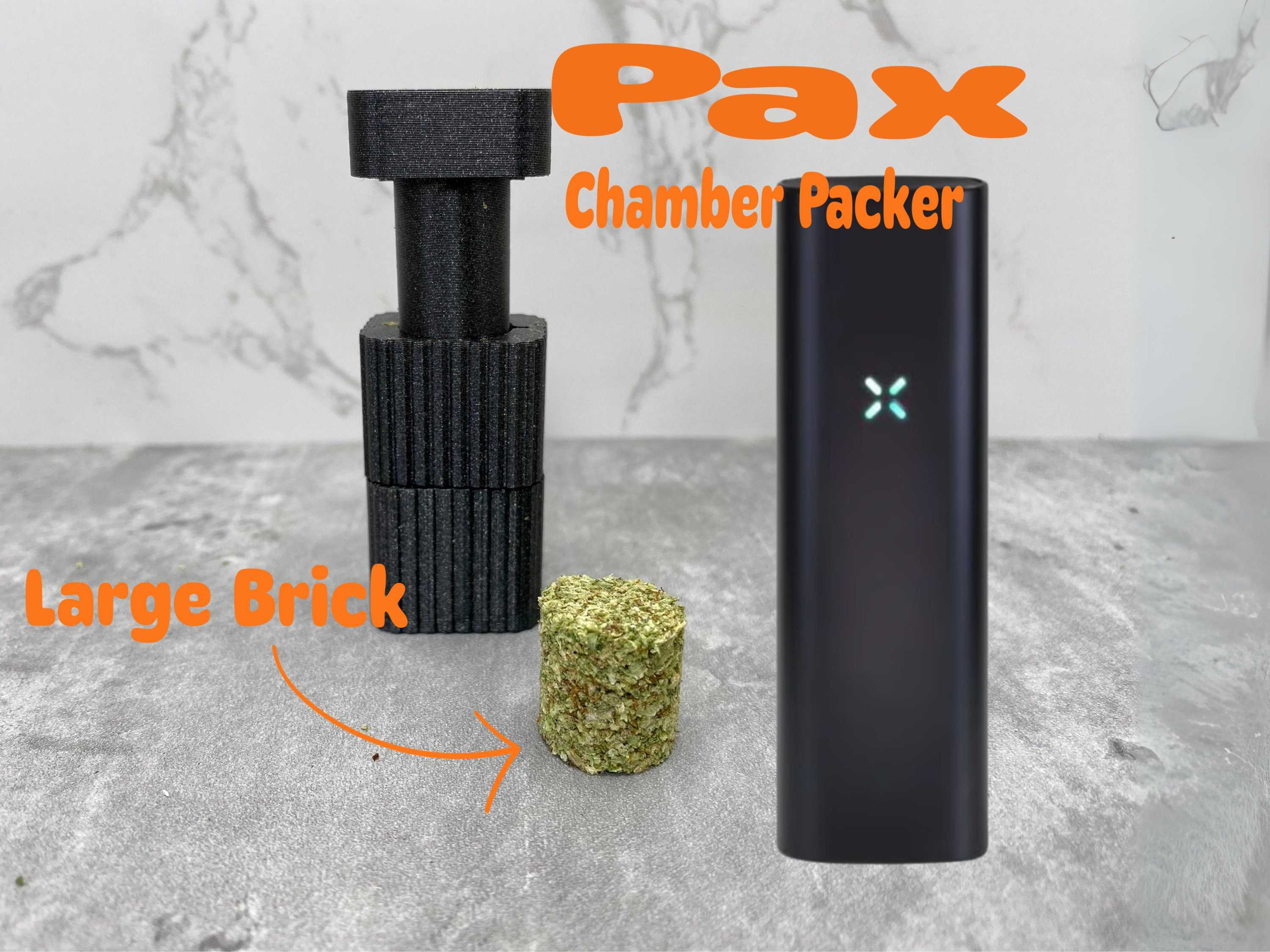 Skywin Funnel for Pax 3 and Pax 2 - Quickly and Easily Pack Your Pax with  The Perfect Amount of herb and Less Mess (Black Rubber)