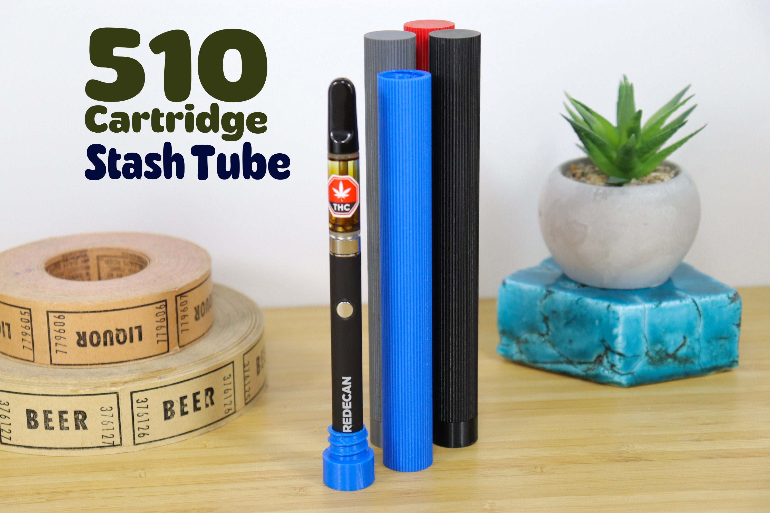 3X3 510 Vape Cartridge Stand Holder 