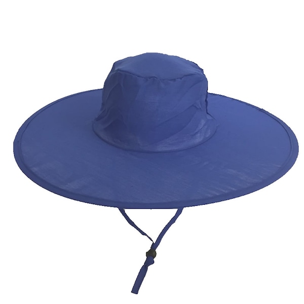 Blauer Pop Up Sonnenhut