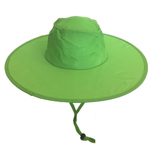 Green Pop Up Sun Hat