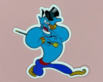 Genie Sticker | Aladdin Sticker | Waterproof Vinyl Sticker
