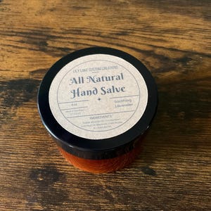 All Natural Moisturizing Hand Salve