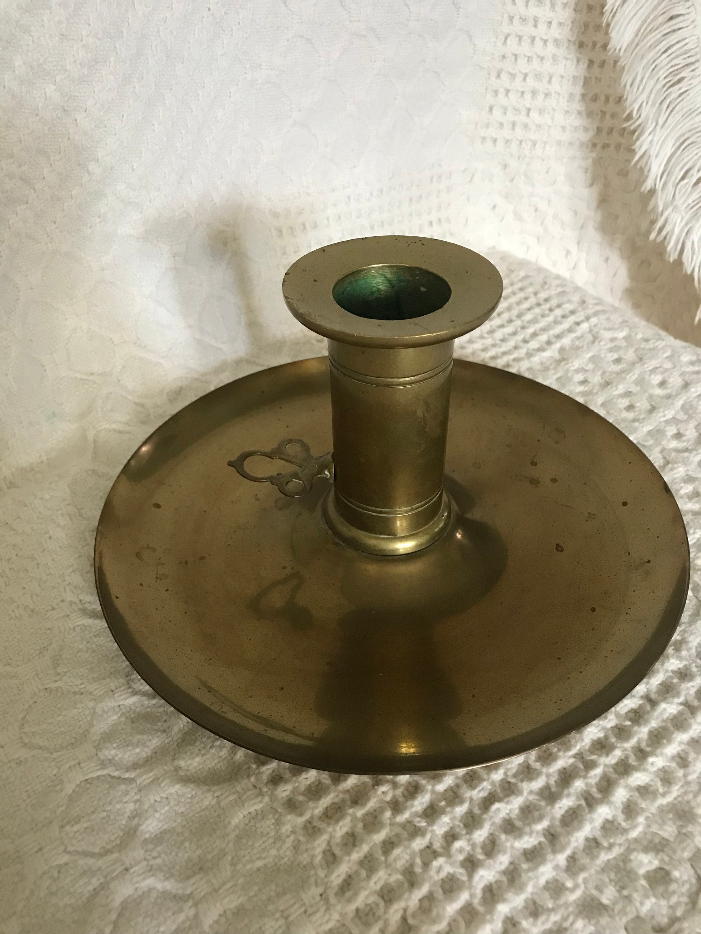 English cast brass beehive push-up candlestick (1840) – The Federalist  Antiques