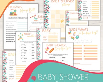 Baby Shower Games, Gender Neutral Baby Shower Games