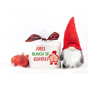 Carta igienica, Carta igienica di Natale PNG, Carta igienica divertente PNG, Sublimazione carta igienica, Citazioni divertenti, Regalo scherzoso di Natale, Elefante bianco, PNG