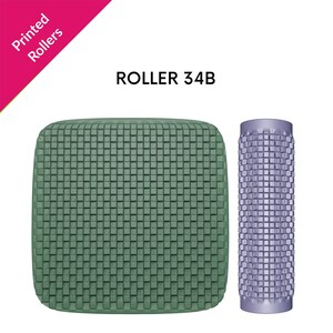 Basic Pattern Texture Rollers, simple textures, stripes, grooves, checkerboard, physical rollers [#34] image 3