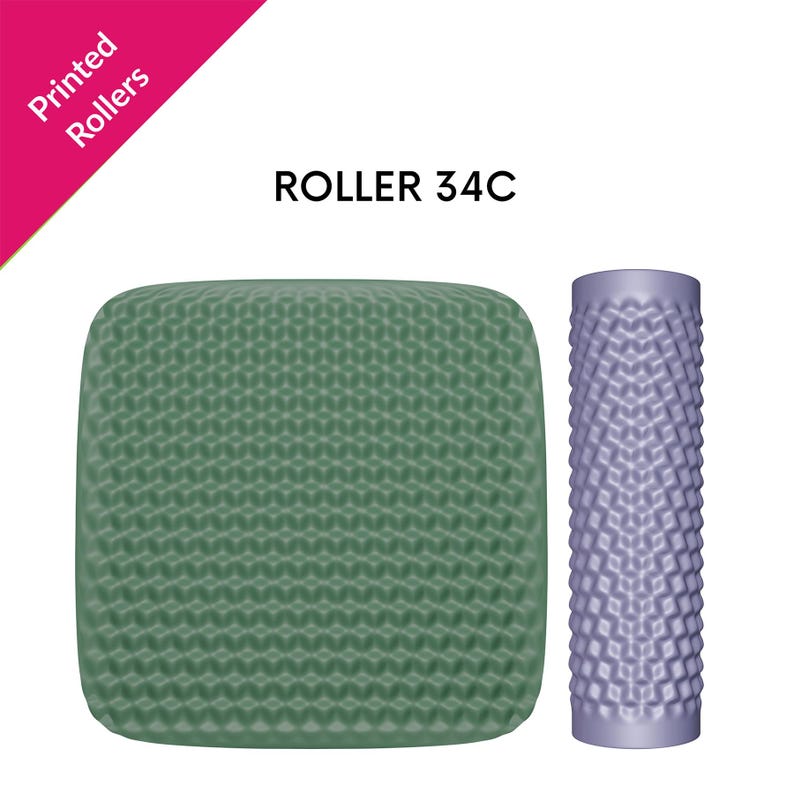 Basic Pattern Texture Rollers, simple textures, stripes, grooves, checkerboard, physical rollers [#34] image 4