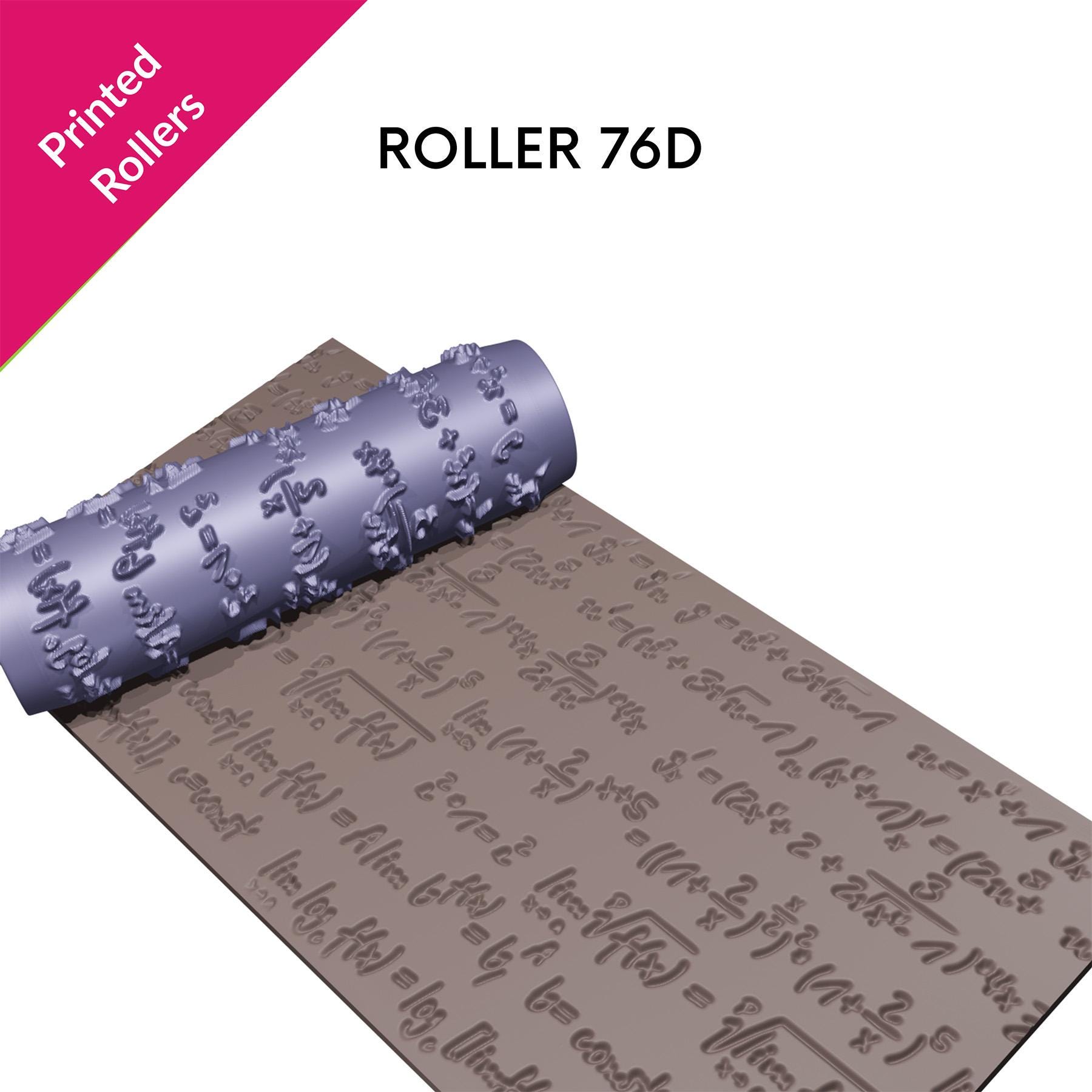 Typography Texture Rollers for Clay, Newspaper, Alphabet, Letters ...