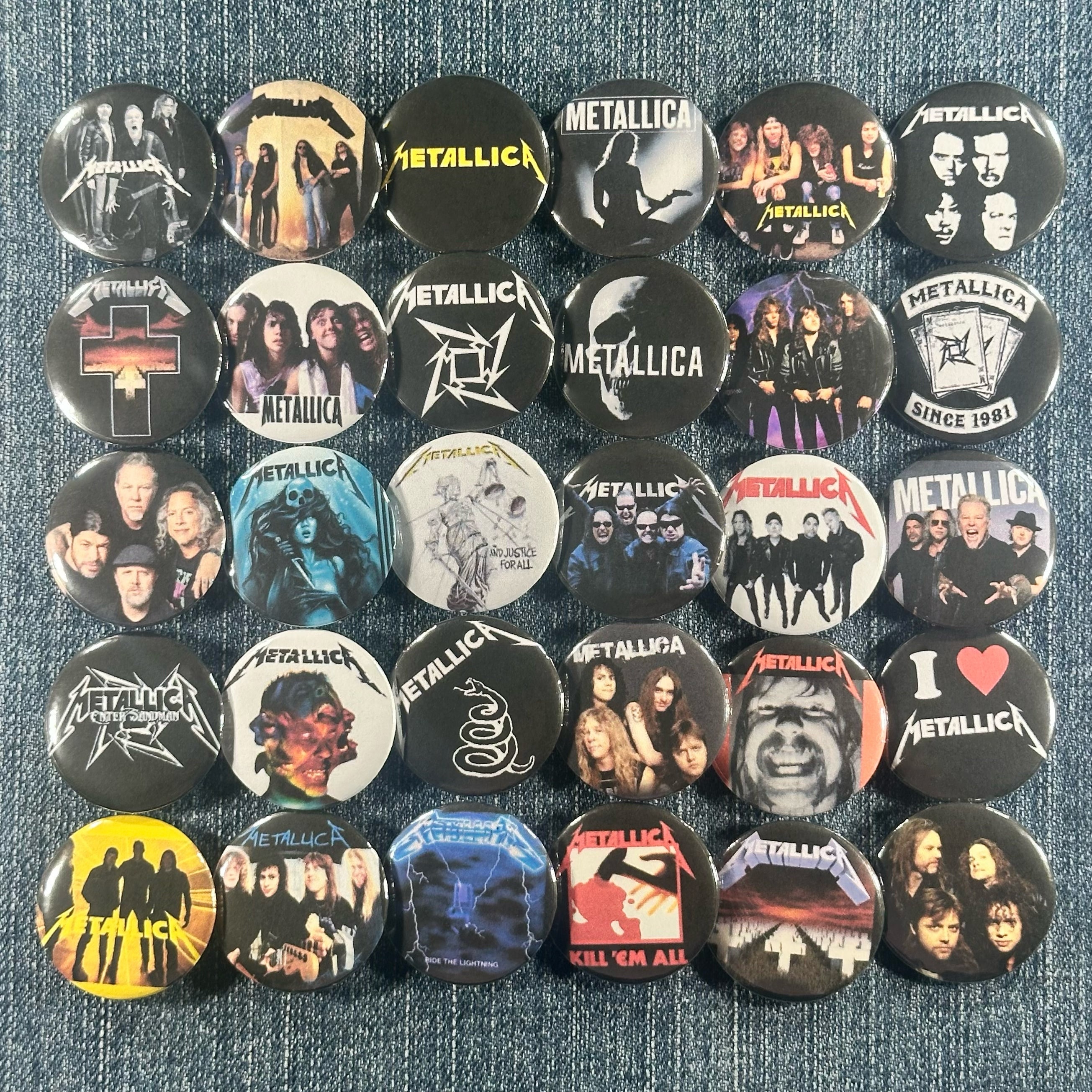 Metallica Crocs Charms Etsy