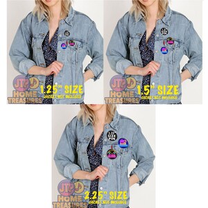 Juego de 30 botones Erasure, insignias coleccionables de música retro, synth pop, new wave, electrónica, dance pop, de los 80. Elige tu talla. imagen 9