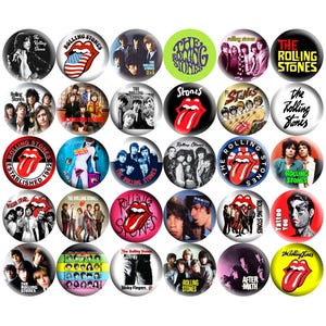 Rolling Stones Pin - Etsy