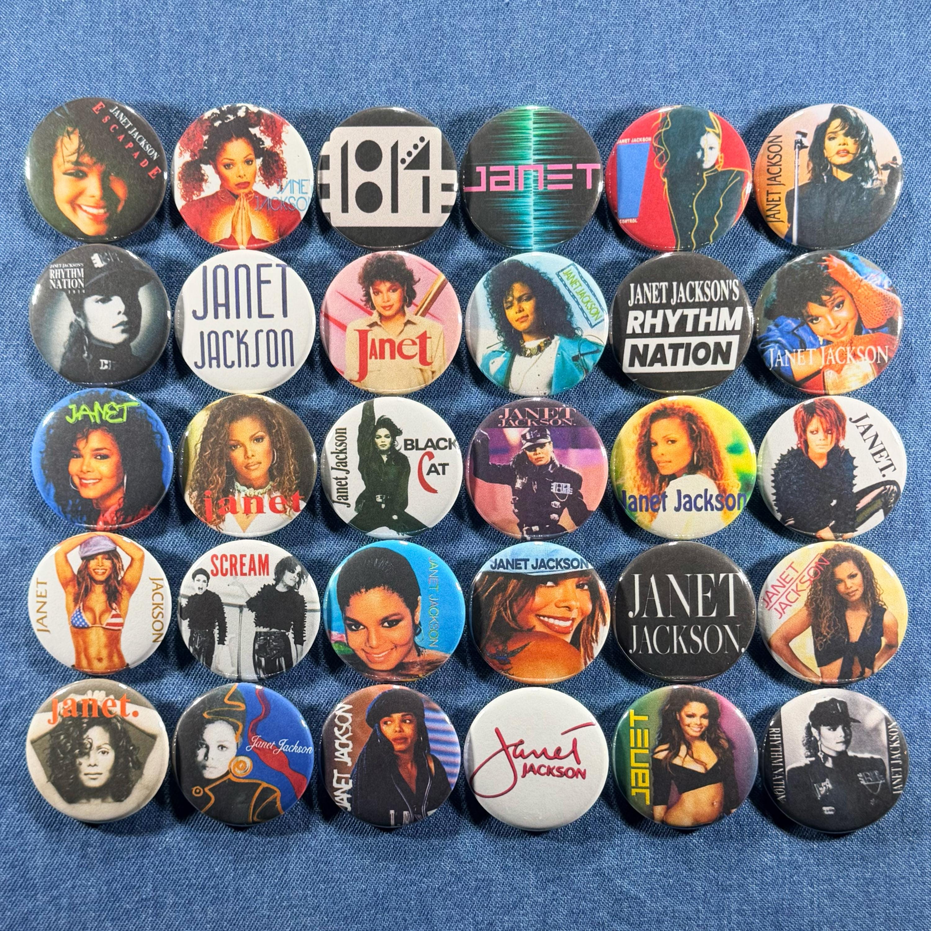 Janet Jackson Rhythm Nation Pin - Etsy