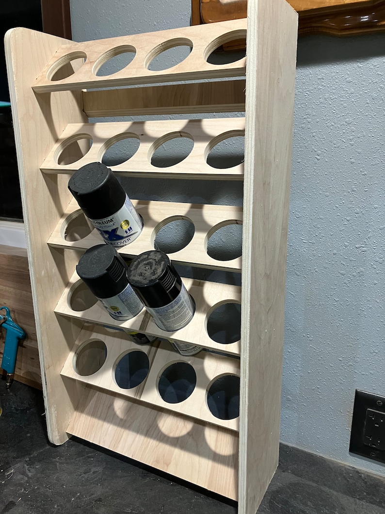 Spray Can Holder CNC File Etsy