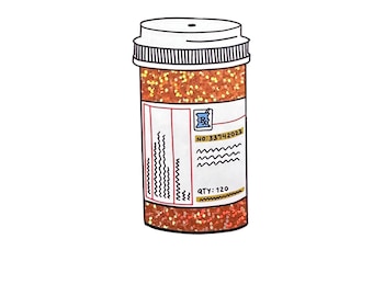 Prescription Bottle Sticker