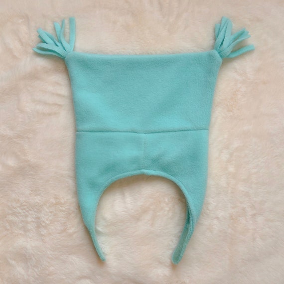Vintage Baby Gap Fleece Tassel Winter Hat Toddler… - image 7
