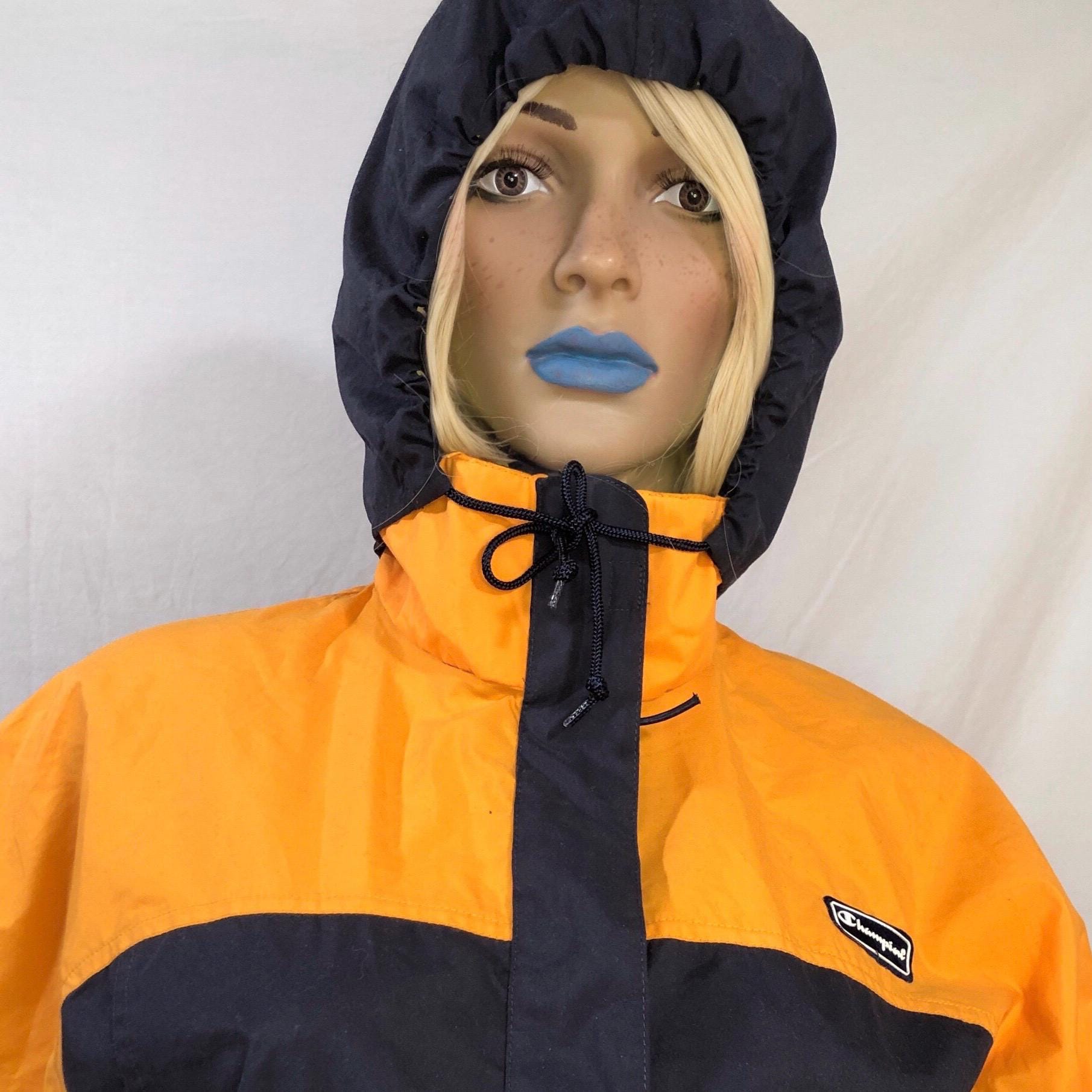 〔Vintage〕90s Champion 2tone anorakParker Champion Jacket Vintage 90s Champion Tracktop Color Block