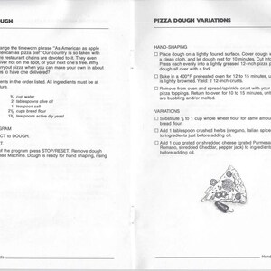 DOWNLOAD NOW - 4000 Bread Machine Recipes & Operator Instruction Maint Manual AABM4000