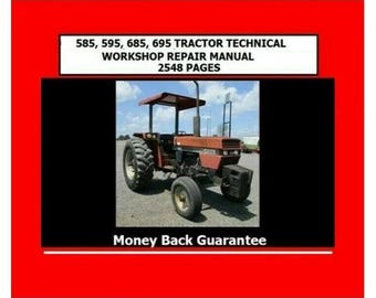 DOWNLOAD NOW - Tractor Technical Workshop Manual 585, 595, 685, 695 - 2548 Pages