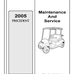 POBIERZ TERAZ - 2005 Gas Golf Cart Technical Workshop Repair Manual pasuje do precedensu - (2) Instrukcje
