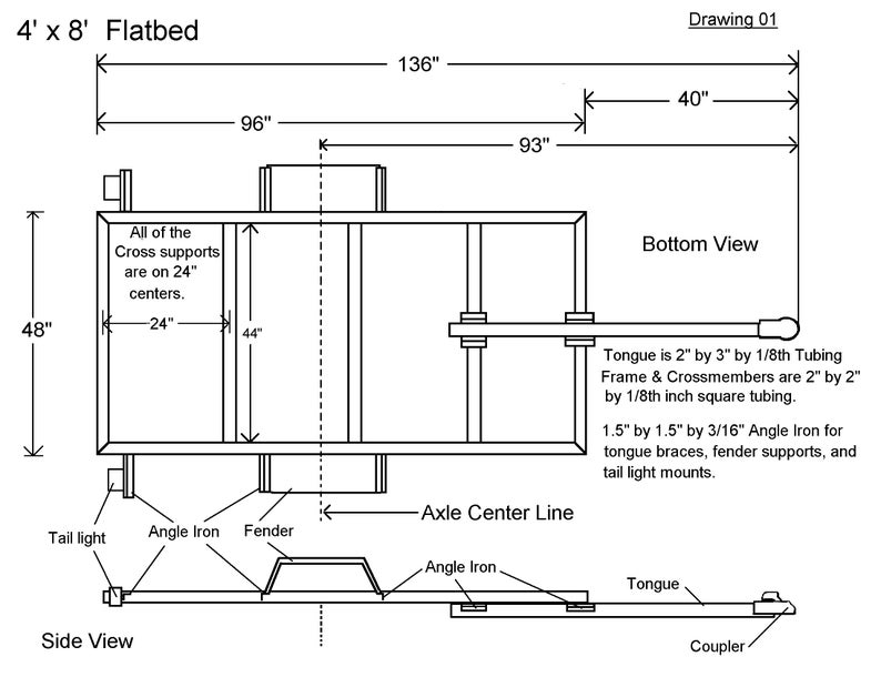 Trailer Building Plans How to Build Your Own Trailers Etsy