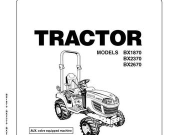 BX1870 BX2370 BX2670 Operadores Manutenção MANUAL TRATOR