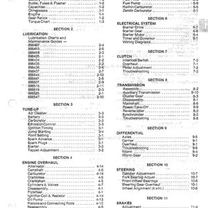 Lubrication & Tune-up Manual 1998 Used – Half Price Parts - Car Parts