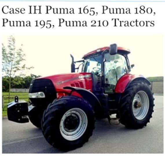 CD 165 180 195 210 Tractors Case IH Puma - Etsy Israel