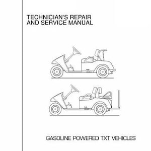 DOWNLOAD NOW - Service Repair Workshop Manual 1997 1998  GAS Golf Cart