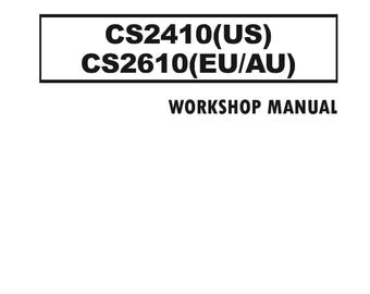 BAIXE AGORA - Manual de revisão técnica de reparo de trator CS2410 CS2610 - 409 páginas