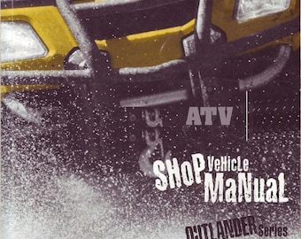 400 800 2006 ATV Outlander Instrukcja serwisowa i naprawcza 400 800