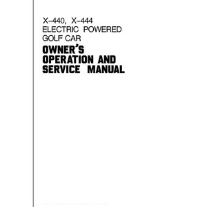 今すぐダウンロード - 1988 1989 電動ゴルフカート サービス修理ワークショップ マニュアル