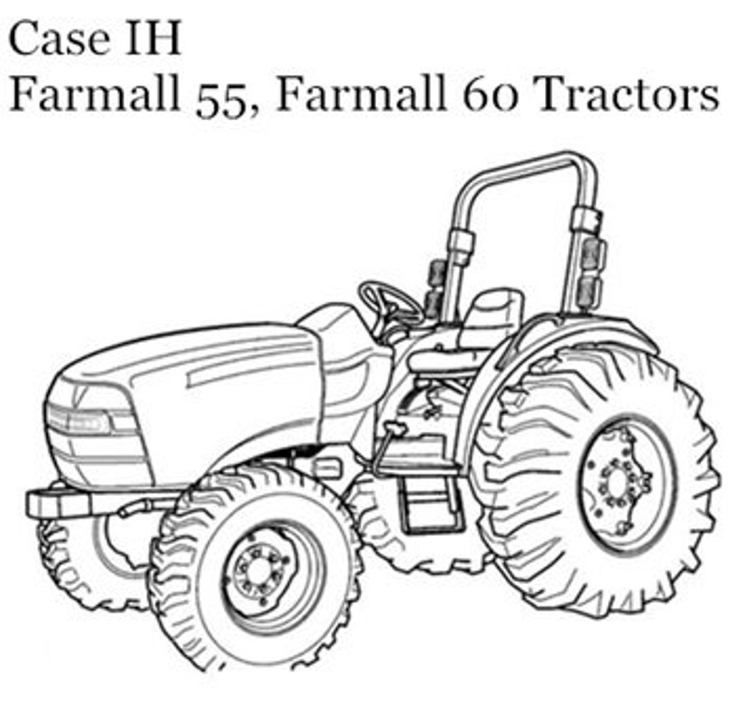 55 60 Tractors Operators Manual Case IH Farmall 55 Farmall Etsy