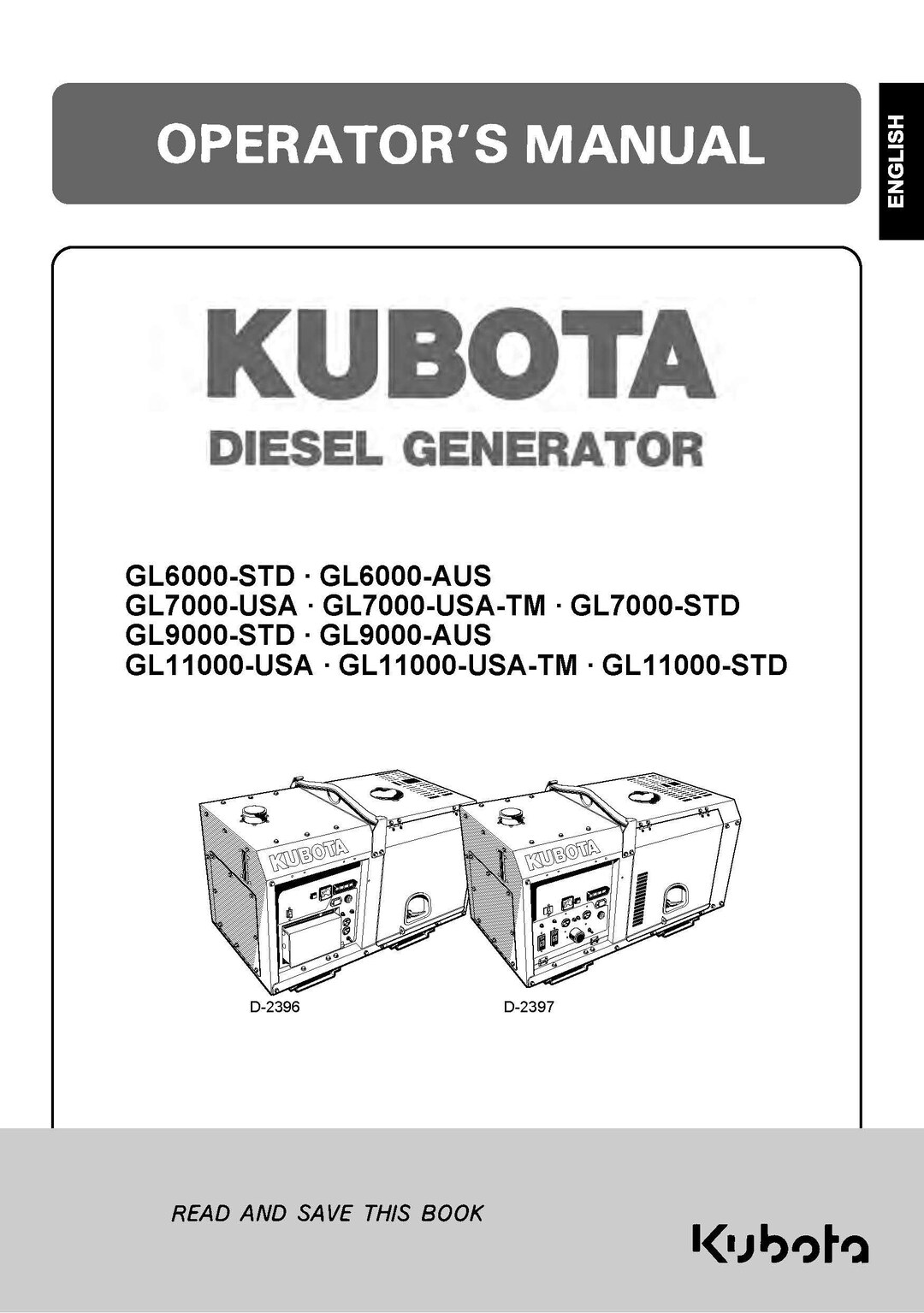6000 7000 9000 1100 Diesel Generator Operators Maintenance Manual