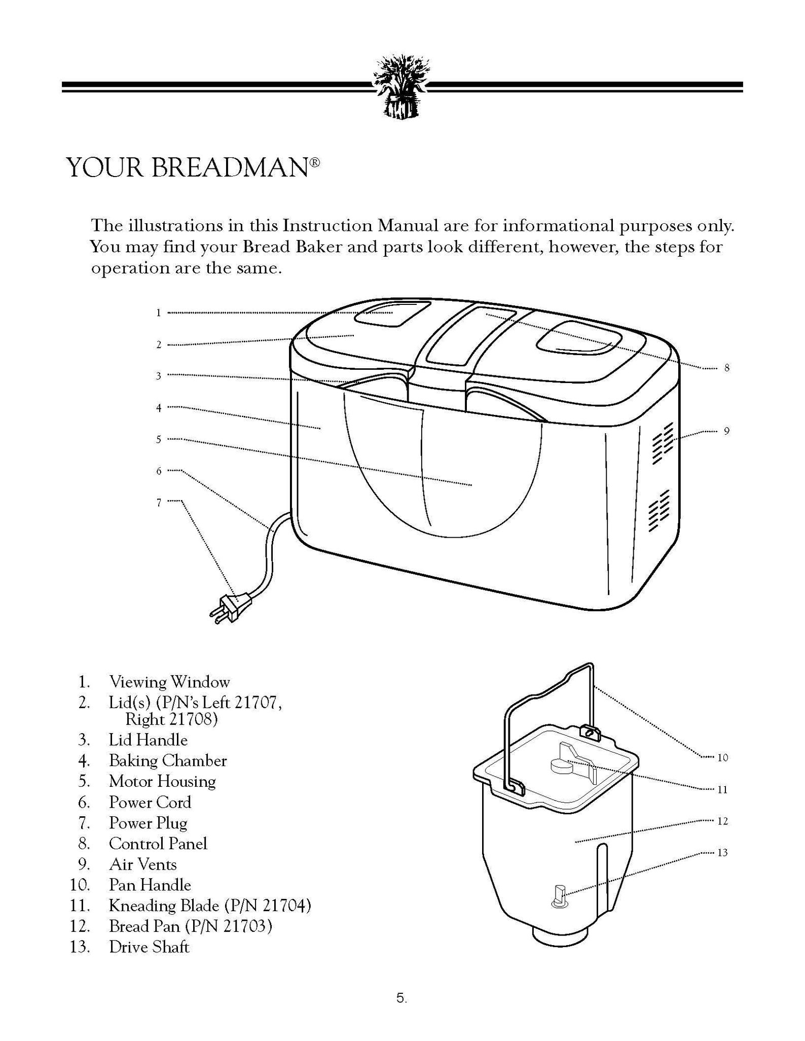 2828 Bread Machine Recipe Guide & Operating Instruction Manual Cool