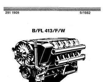 DESCARGAR AHORA - Manual Técnico de Reparación de Motores 413 Motor Diesel 1982