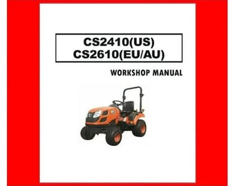 DESCARGAR AHORA - Manual técnico de reparación y revisión del tractor 2410 2610 CS2410 CS2610 - 409 páginas