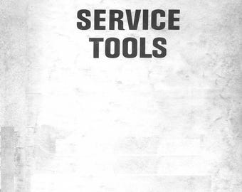DESCARGAR AHORA - Manual de herramientas de servicio de 1972 apto para tractores