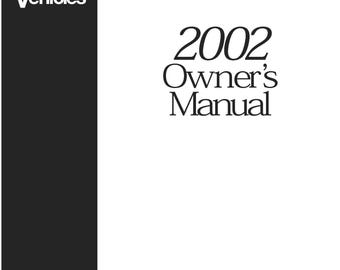 DOWNLOAD NOW - Owners Instruction Manual 2002  DS Gas 2520