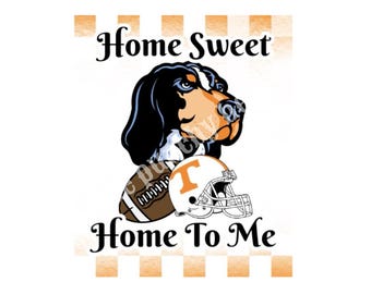 Tennessee Vols Home Sweet Home To Me rutig bakgrund, Tennessee Vols PNG, Tennessee png, fotboll png, matchdag PNG