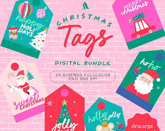 Christmas tags, Christmas gift cards, tarjetas regalos navidad, christmas printable tags