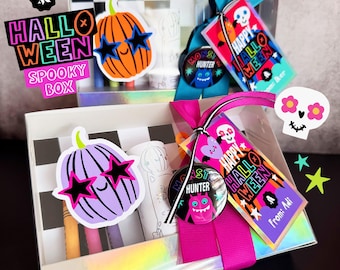 SPOOKY BOX (cutting template + designs)