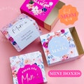 Mother's Day Mini Boxes, Mother's Day Slide Boxes product logo