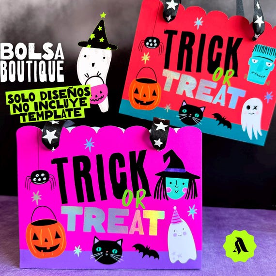 DISEÑOS boutique HALLOWEEN, Halloween Boutique bag