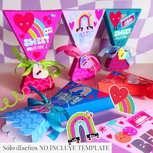 Mini VALENTINES clown lollipop designs