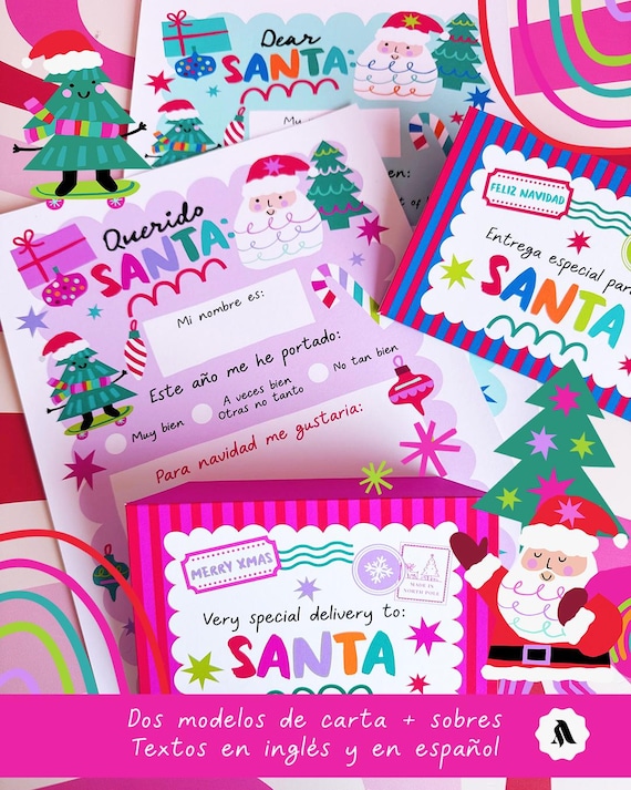 Letter to Santa Claus, Letter to Santa - Etsy