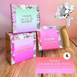 Mini caixas deslizantes para mães, modelos para 2026.