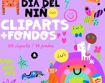 CHILDREN'S DAY 2026 cliparts + backgrounds