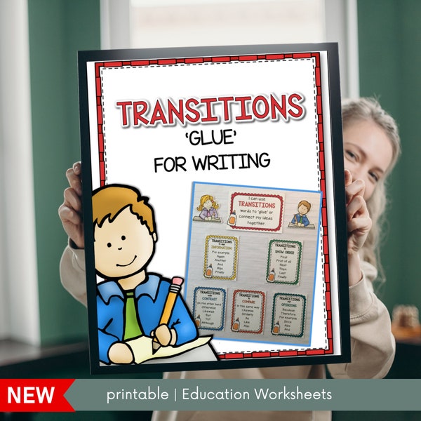 Transition Words, Improve Essay Clarity, Essential Guide for Students, Essential Guide for Teachers, Master Writing Skills,  Writing Aid