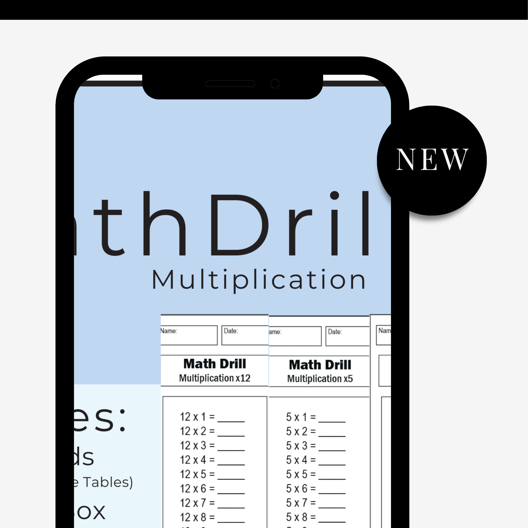 Math Multiplication Tables Practice Sheet Mathematics Drills Math multiplication tables practice sheet mathematics drills