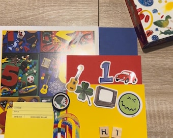 Ispy Junk Journal Bundle, perfekt für Scrapbooking oder Junk Journaling. Scrapbook Kit oder Junk Journal Kit. Scrapbooking Lieferungen